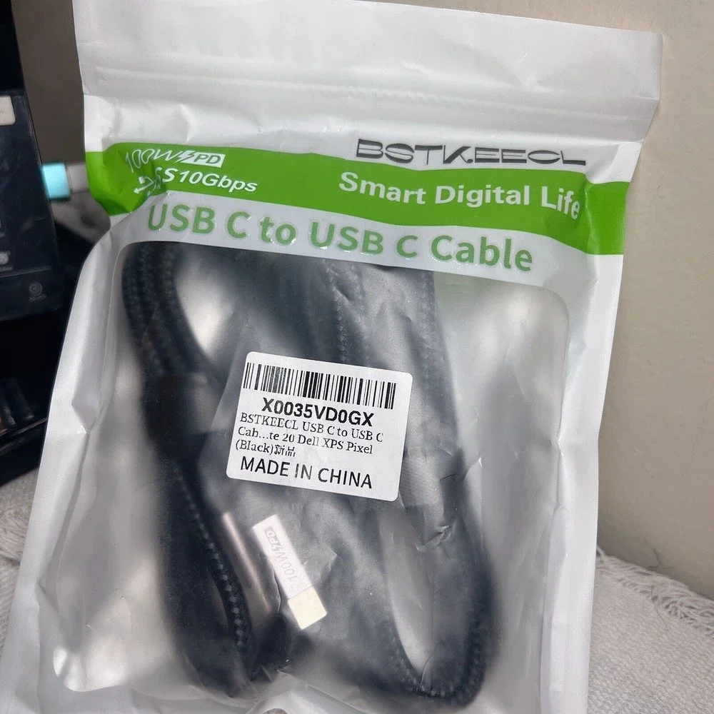 2 X USB C to USB C Charging Cable 6ft 100W Fast Charge for MacBook/Galaxy/iPad